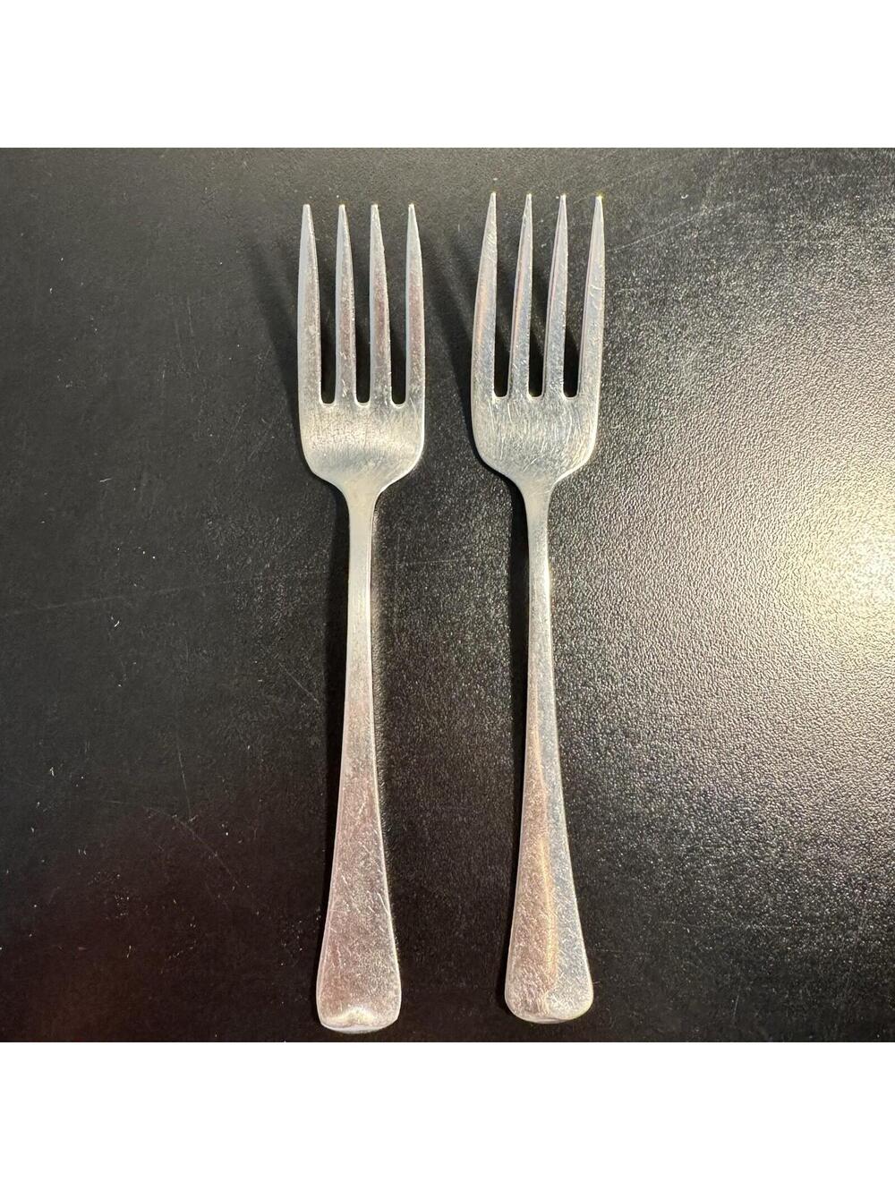 Oneida Wyndham 2 Salad Forks Stainless steel USA